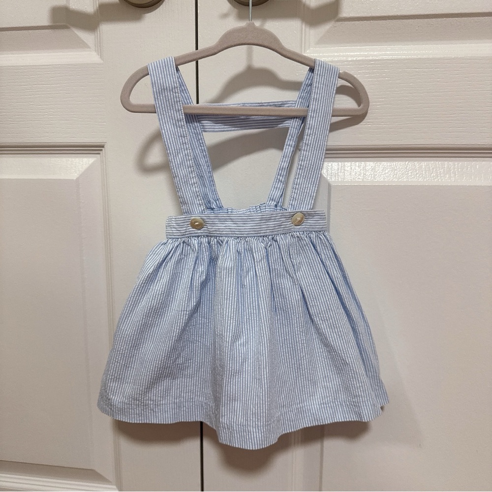 Jacadi 💕 Light Blue Striped Dress